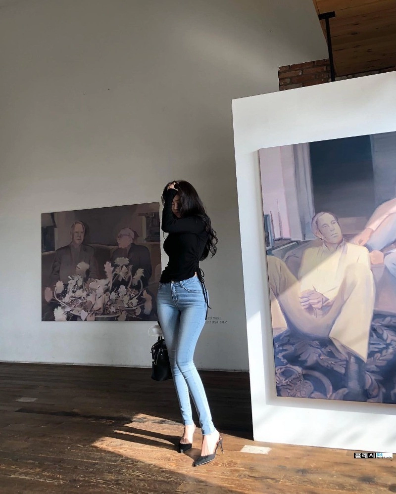 가장 이상적인 피지컬을 가진 피팅모델 유하