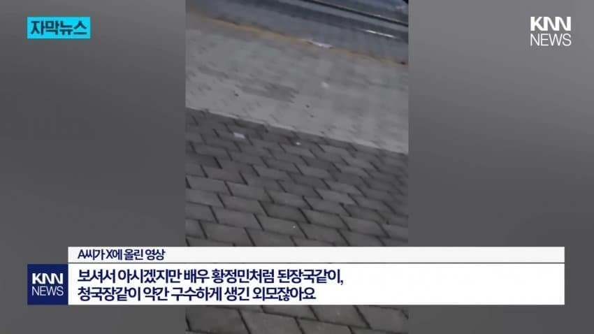 자칭 된장국처럼 생긴 남자의 길거리 헌팅