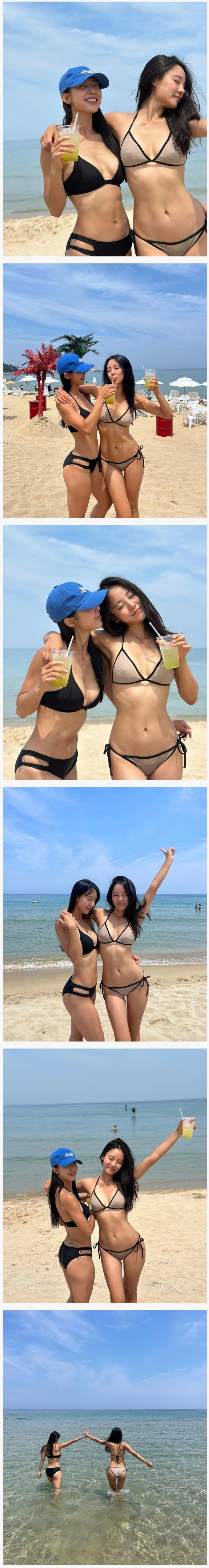 40만 팔로워 인스타녀 비키니 몸매 자랑