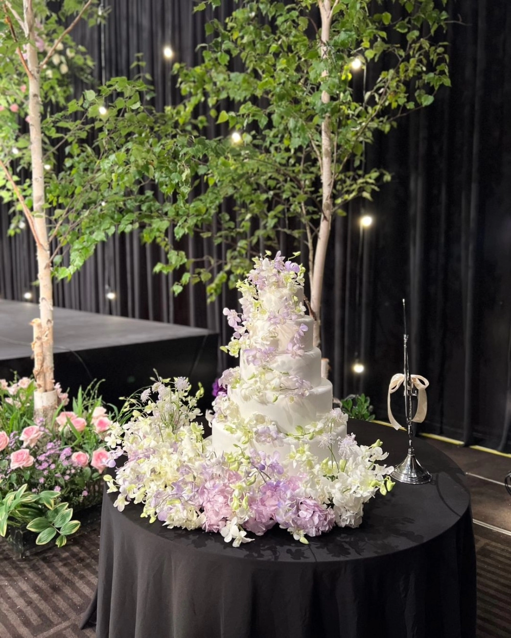 생화값 얼마들었는지 궁금한 결혼식