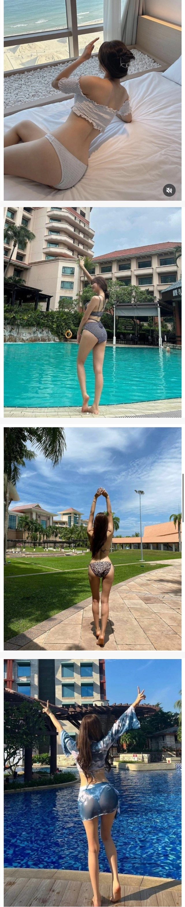 안지현 치어리더 엉덩이 뒷태