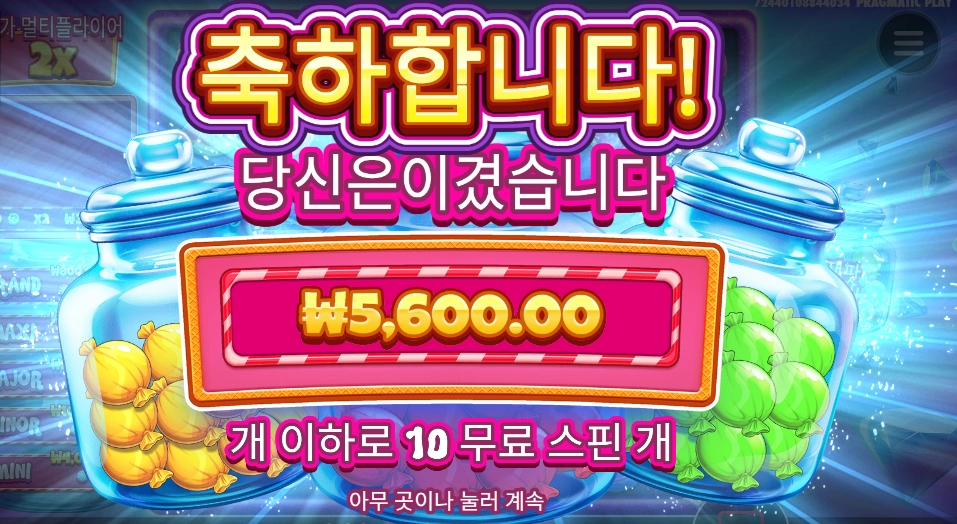 캔디 도둑 찾는다