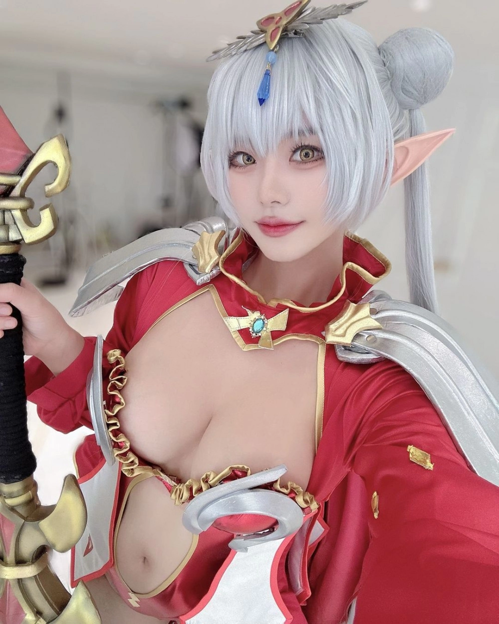 나리땽 코스프레 이정도면 미드 오픈 수준인데