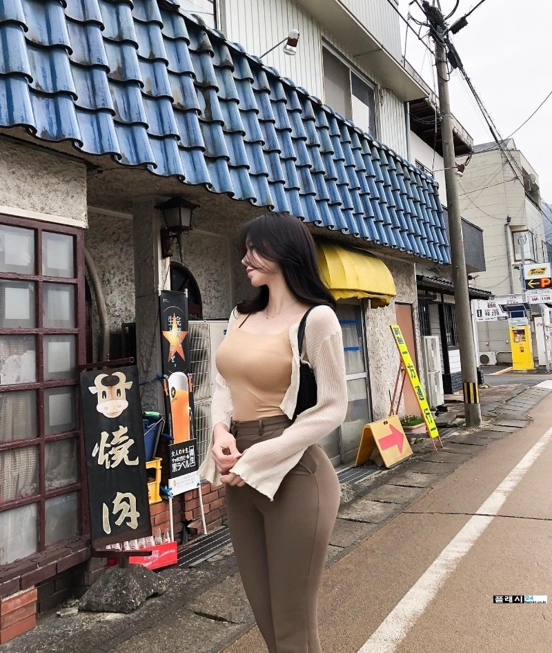 가장 이상적인 피지컬을 가진 피팅모델 유하