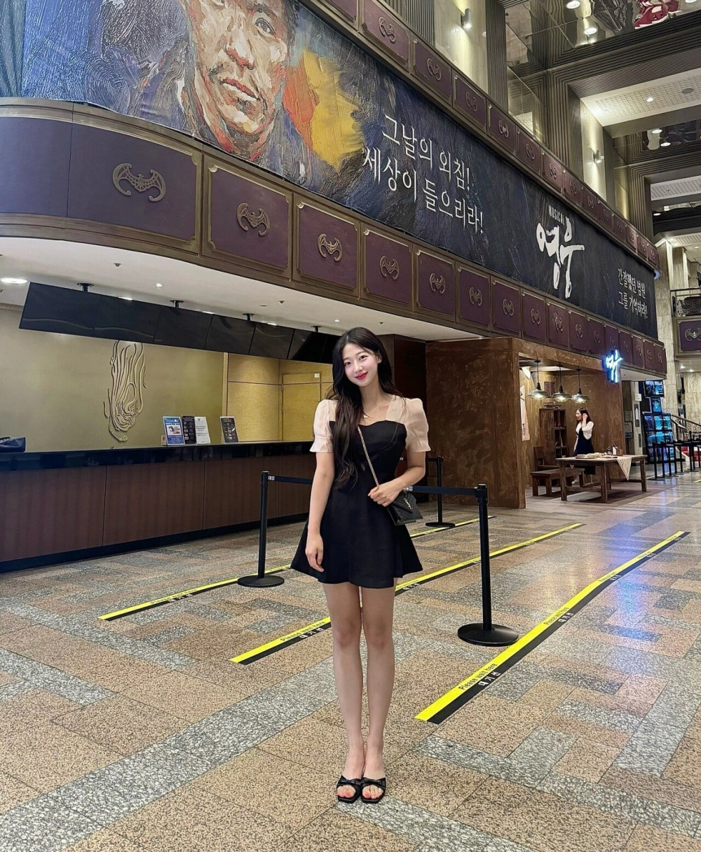 뮤지컬 보러 간 한화 우수한 치어리더