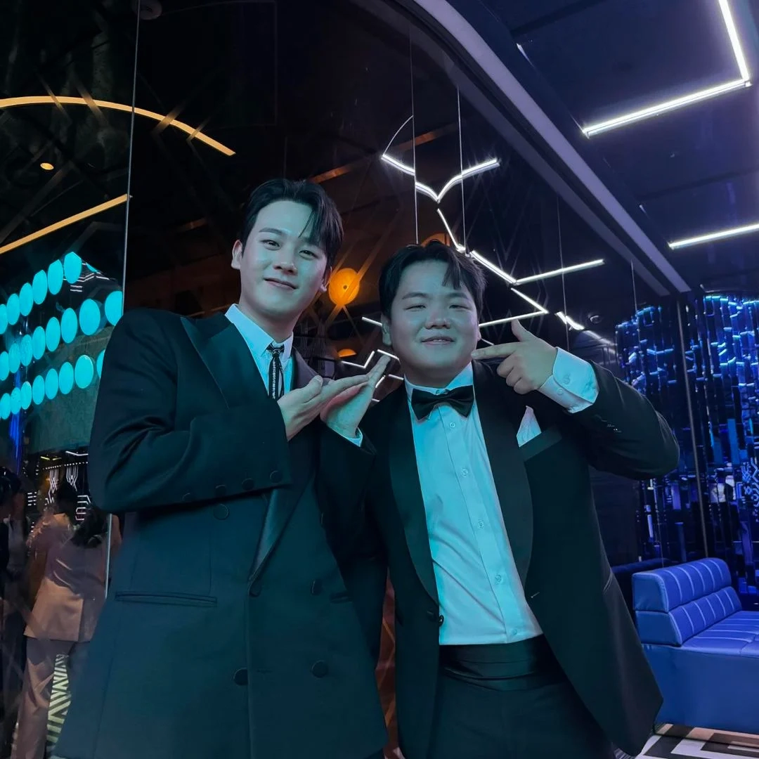 청룡어워즈 곽튜부가 사진 같이 찍어준 사람들