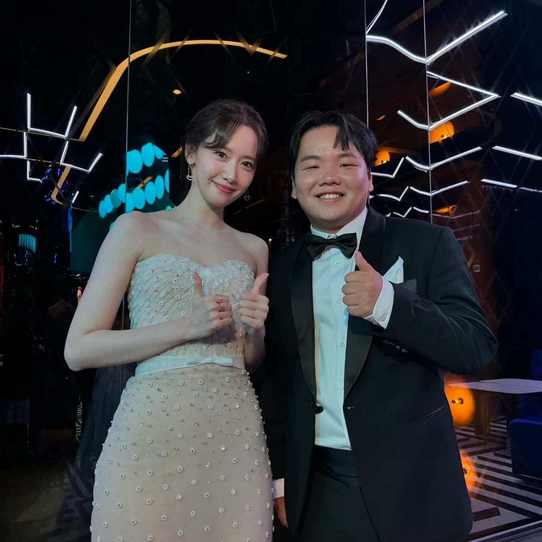 청룡어워즈 곽튜부가 사진 같이 찍어준 사람들