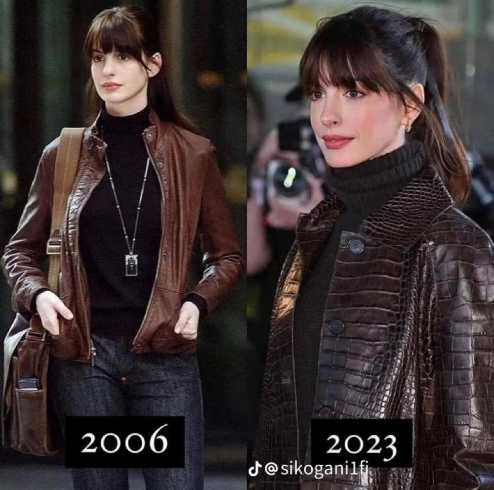 24살과 40살의 얼굴이 똑같은 여배우