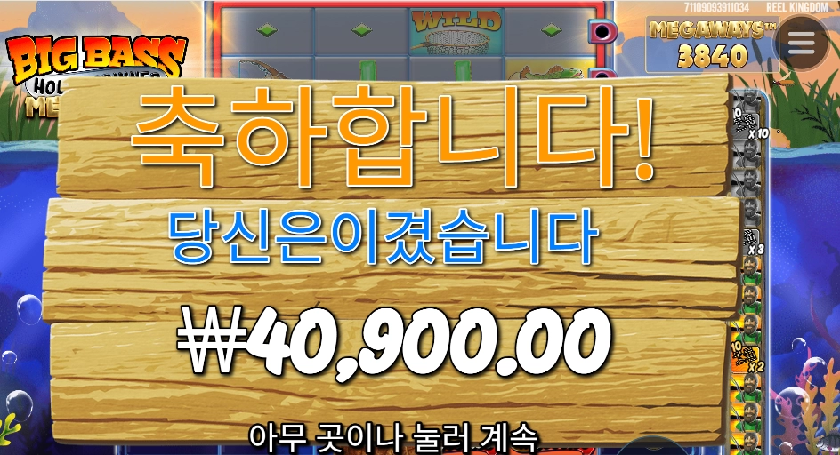 추가 10스핀에 곱2