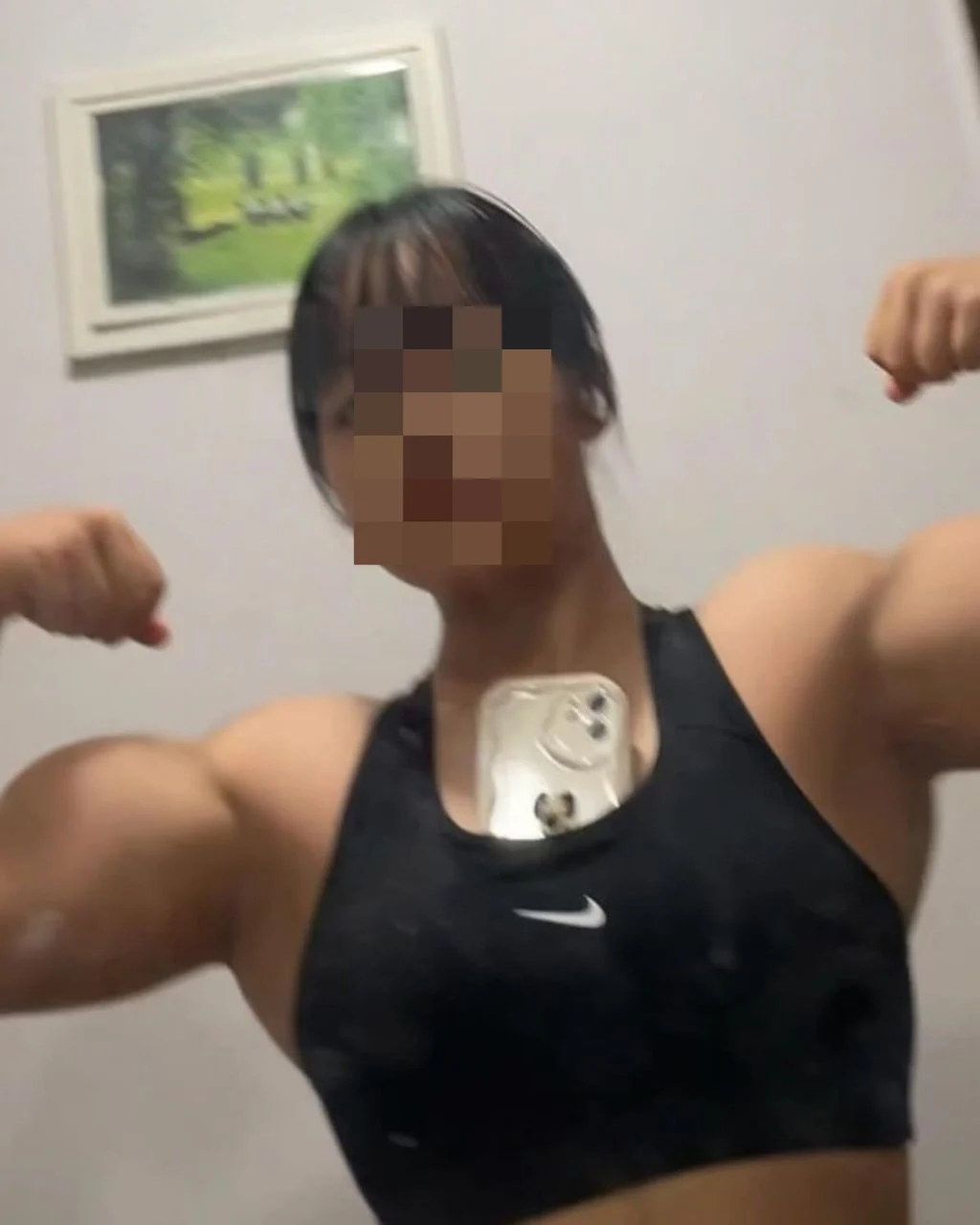 08 여중생 헬스 인스타