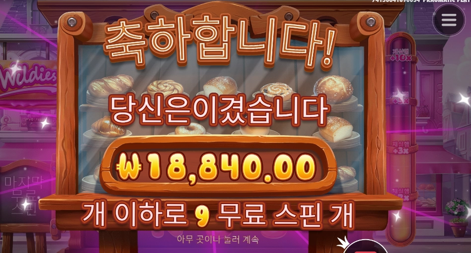 와일디즈 ９스핀 후기