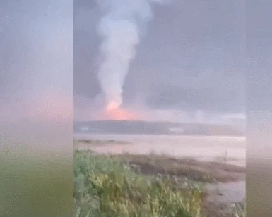 러시아 초대형 폭발 발생