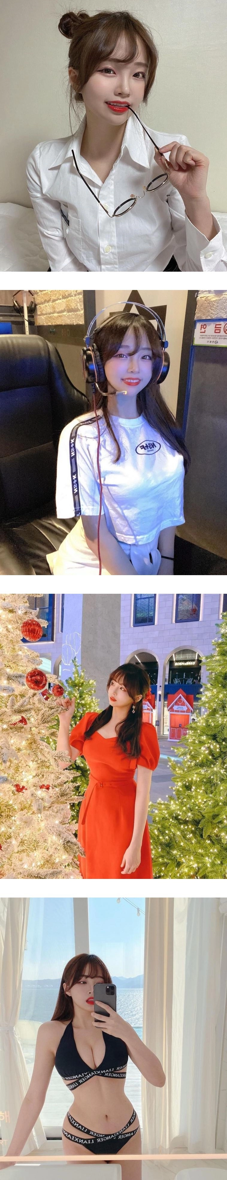 BJ 코코 파격적인 비키니 슴부심