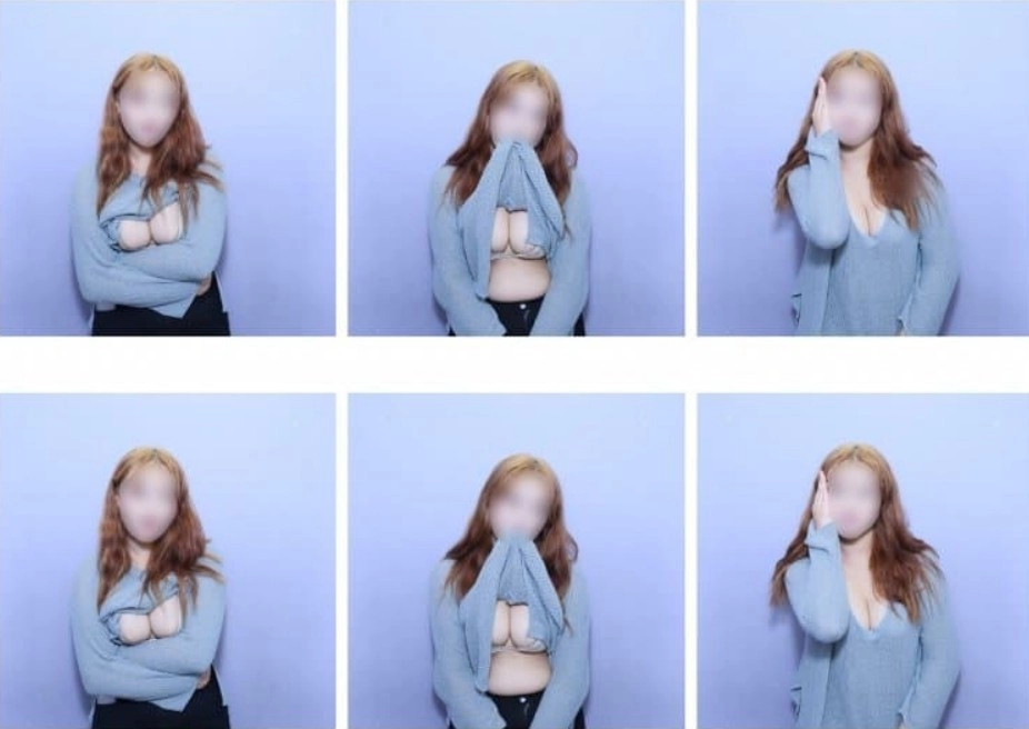 요즘 유행이라는 인생네컷 미드 노출샷