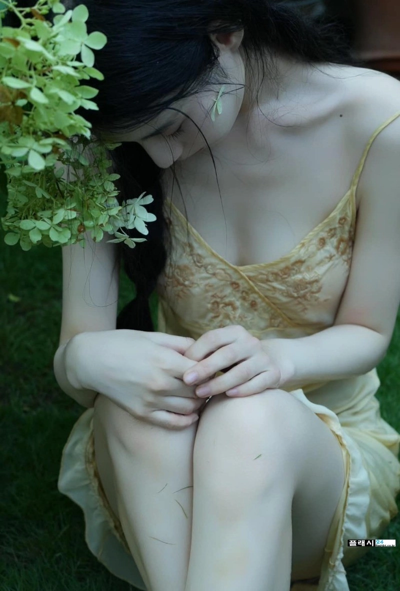 출사 슬립만 입은채 노브라 ㄲㅈ 노출