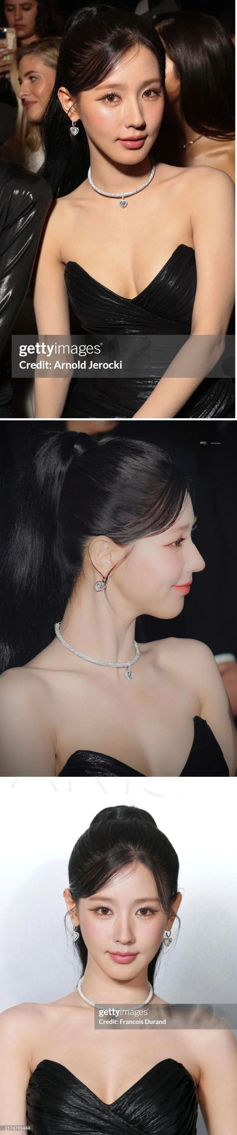 (여자)아이들 미연 누브라 미드 노출 드레스