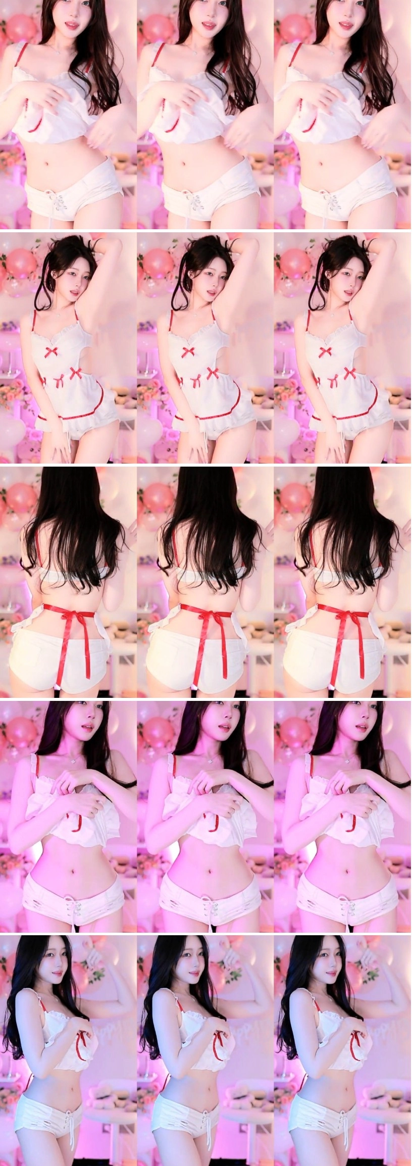 '3대 여캠' BJ 아윤 골반 허리 도끼자국 노출