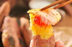 고구마에 김치를 처음 먹게 된 계기가 어떻게 돼