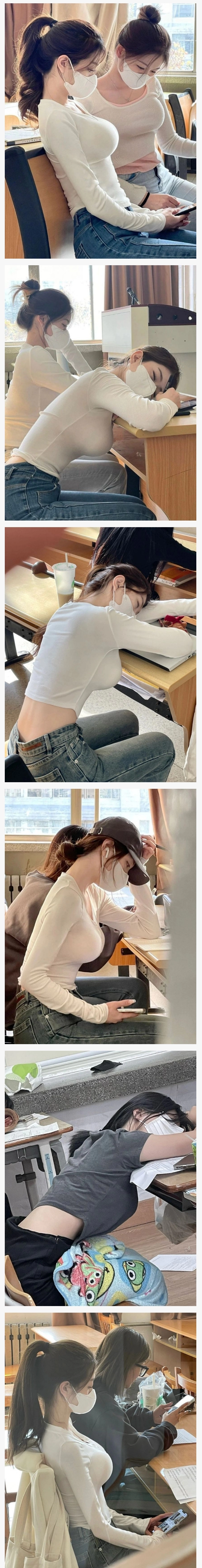 중국 슴부심 여대생 도촬샷 레전드