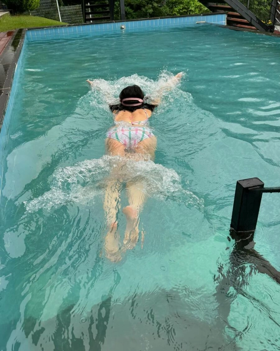 AOA 지민 비키니 윗슴 무브먼트