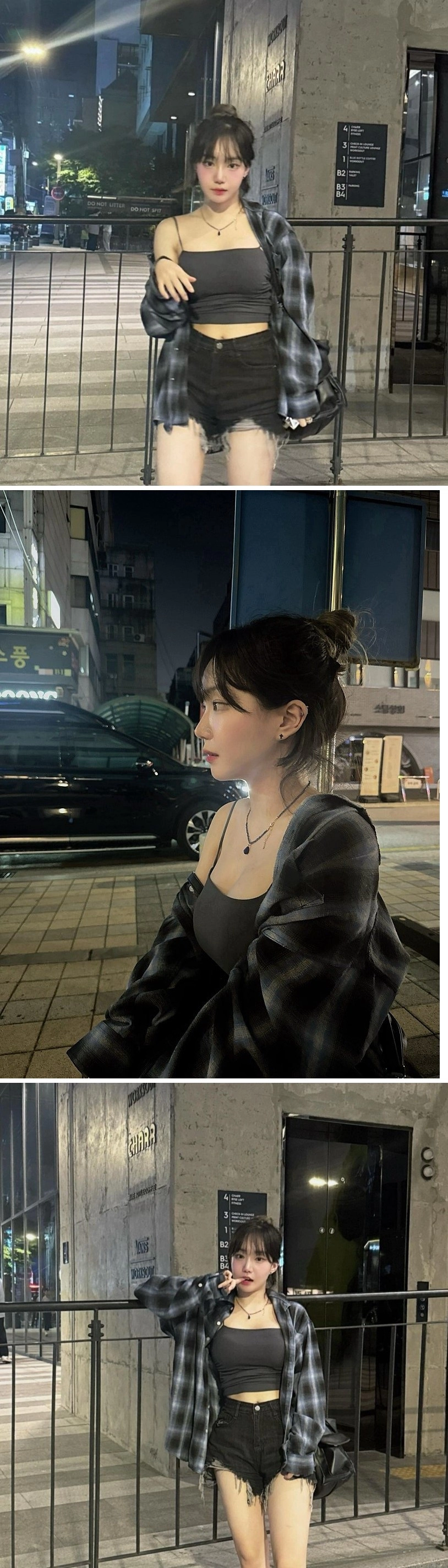 도맑음 인스타 몸매 브라탑 미드 노출