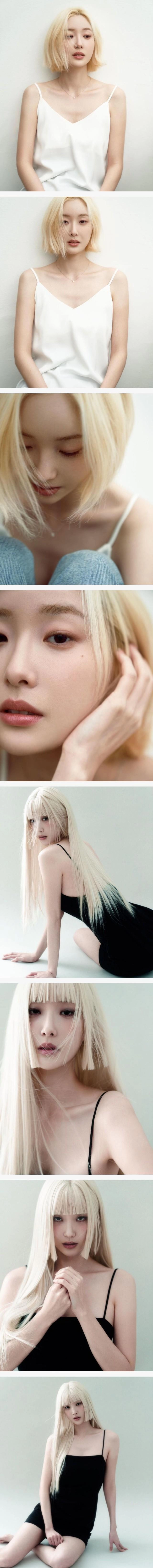 엄지원 닯은 얼굴 윗슴 살짝 노출한 서현숙