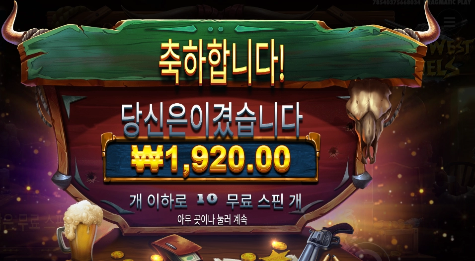 와일드 웨스트 듀얼스 고정와일드