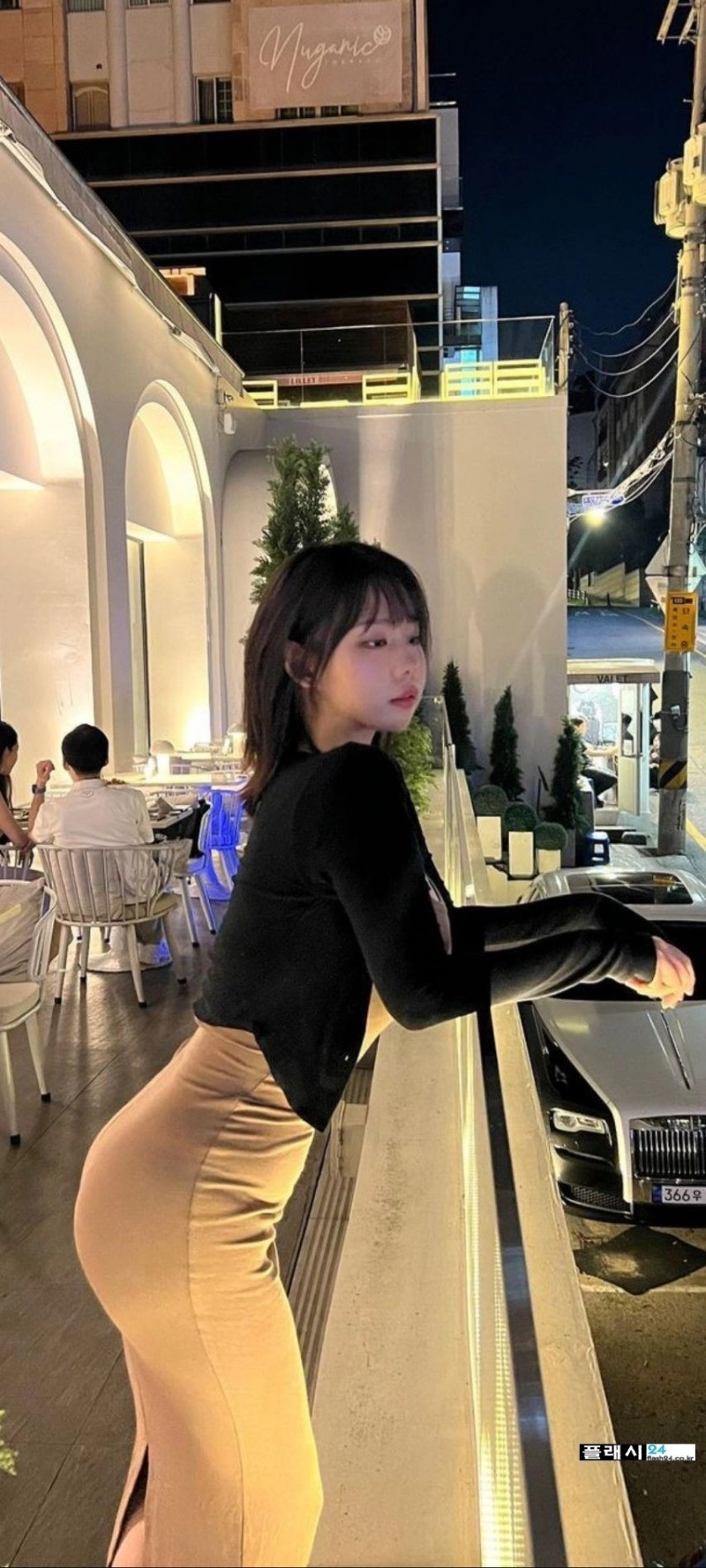 동탄 미시룩 입은 오혜린의 묵직 미드