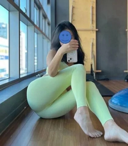 뒤태 노출 레깅스가 돌핀팬츠보다 이게 더 좋아