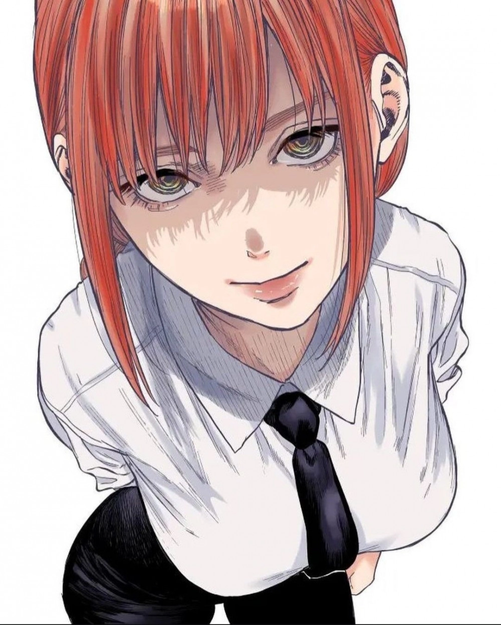 셔츠안 꽉찬 미드 체인소맨 여자 캐릭터 코스프레