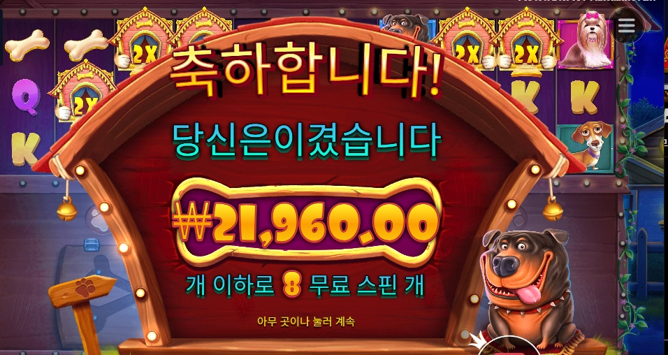 개집 멀티홀드 22천원