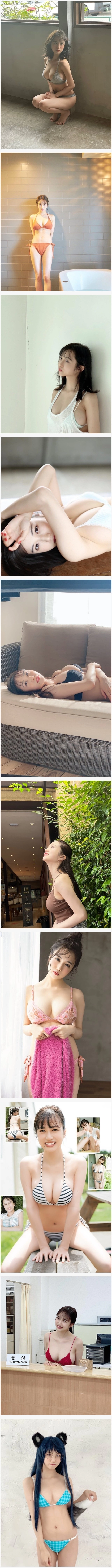 빨간 속옷만 입고 안내하는 처자