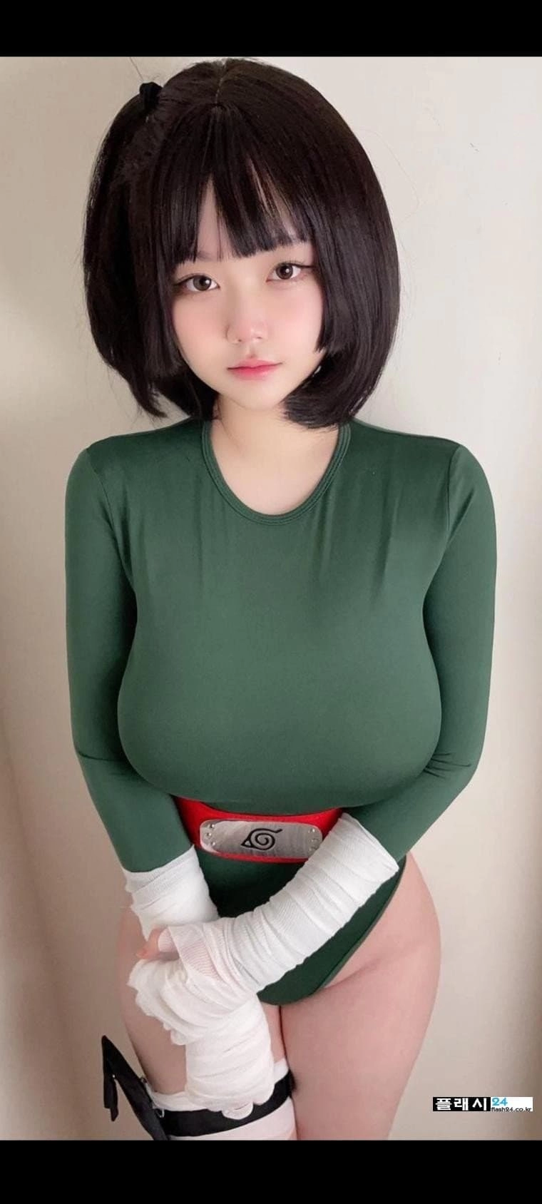 전형적인 베이글 페이스 처자 묵직한 미드 자랑