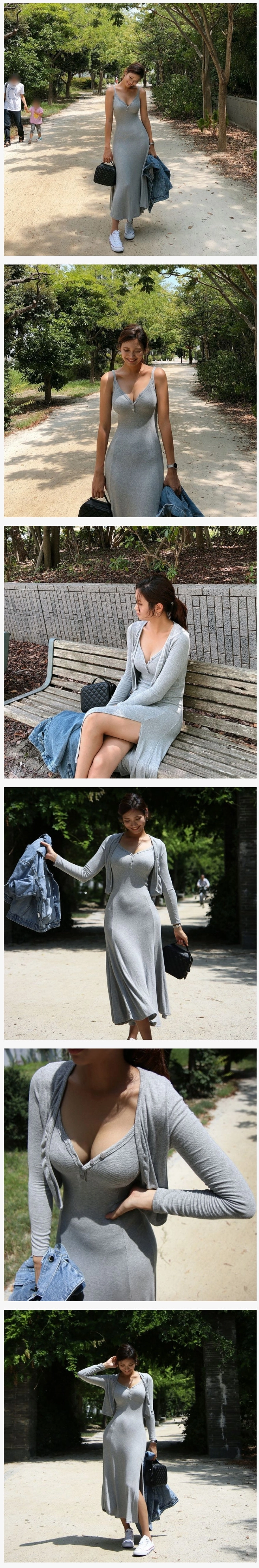 동탄룩의 정석 골반라인 지리는 사장님