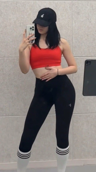 하지원 치어리더 레깅스 봉긋한 힙업