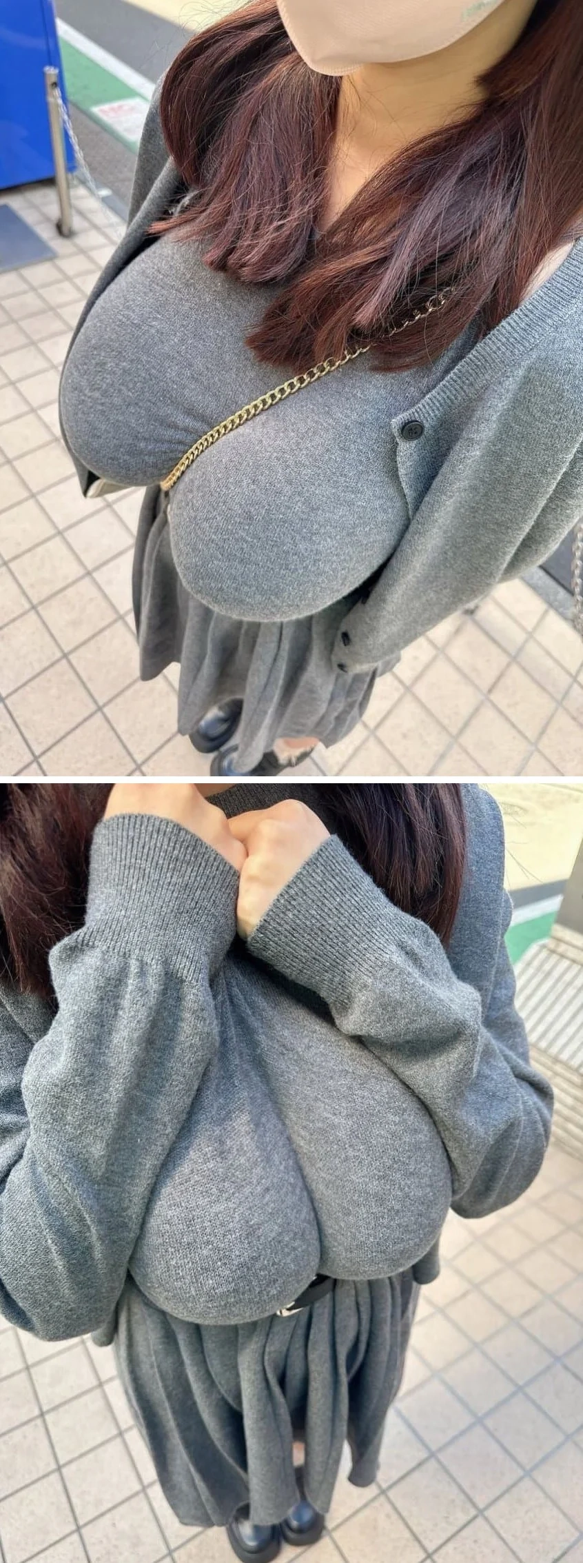 노브라 스시녀 압도적 슴로스백