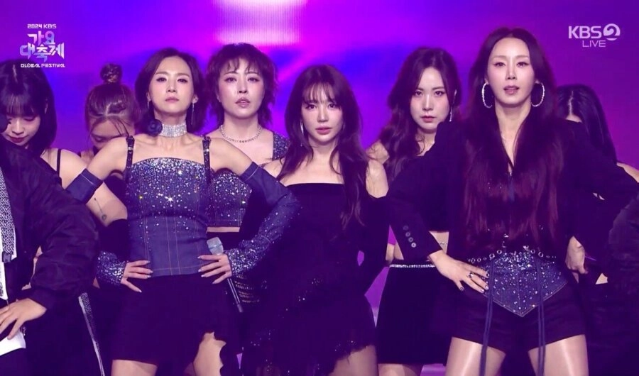 공중파 가요대전 2짤로 요약