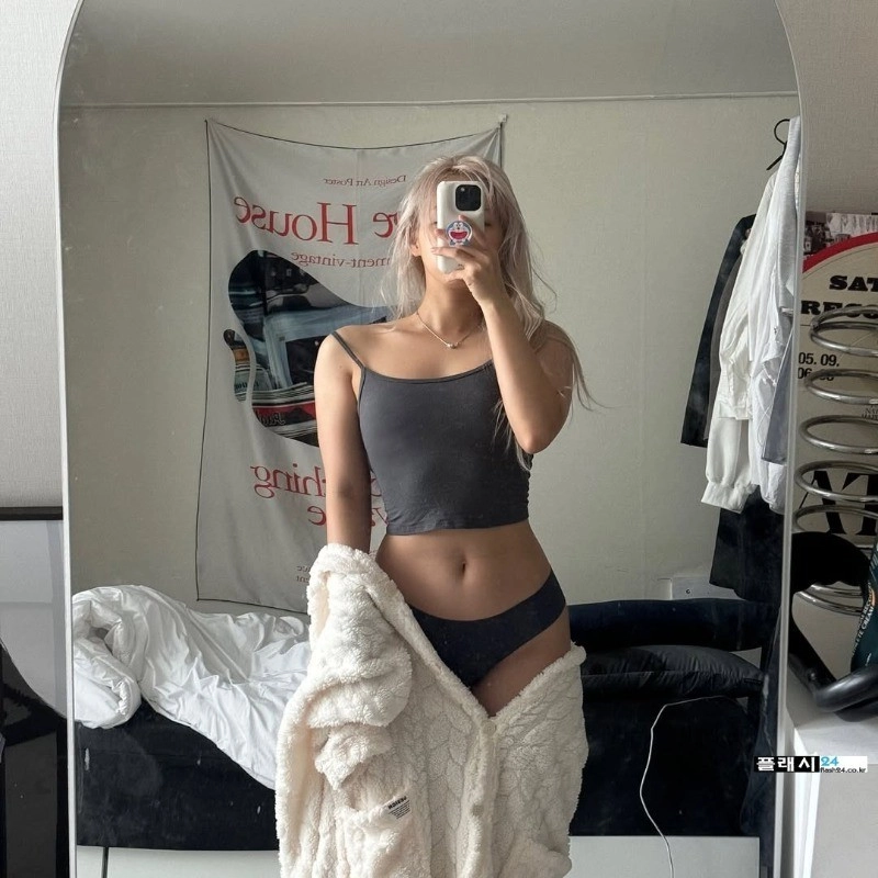 테무 윈터 인플루언서 진유나 레깅스 엉태