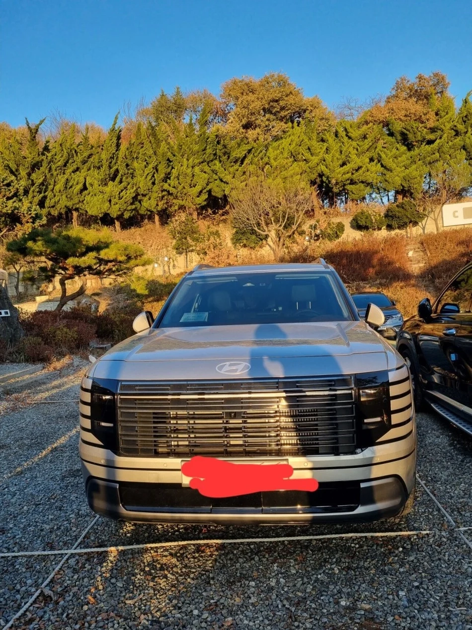 팰리세이드 풀체인지 7인승 실물사진