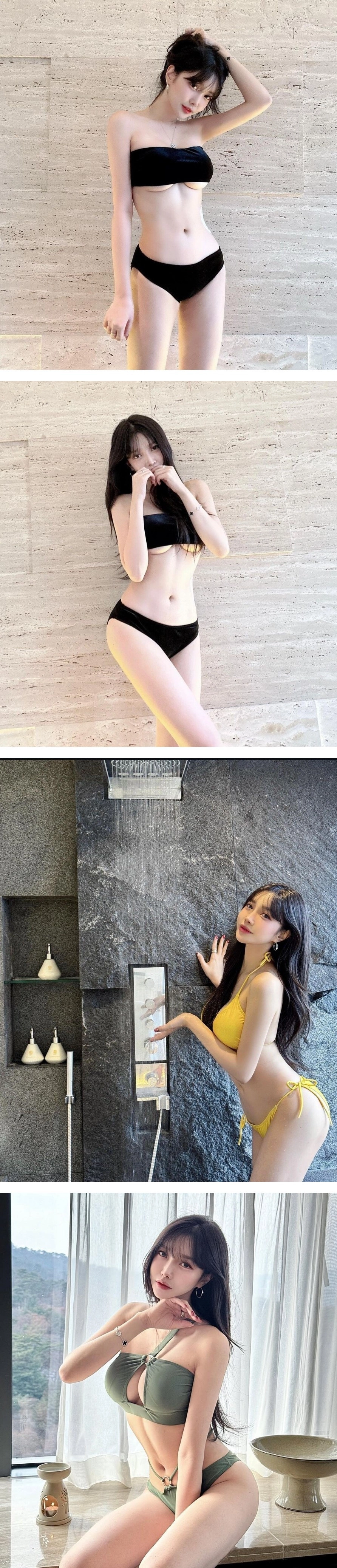 박가을 인스타 언더붑 비키니 모음