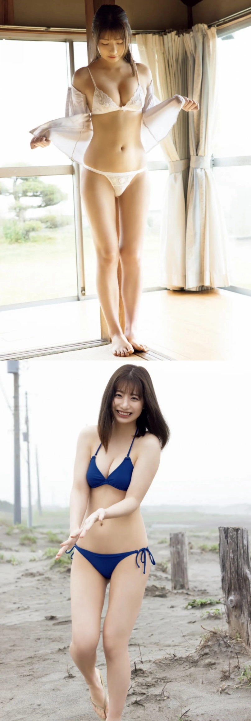 현실에서 보기 매우 힘든 자연산 F컵 스시녀