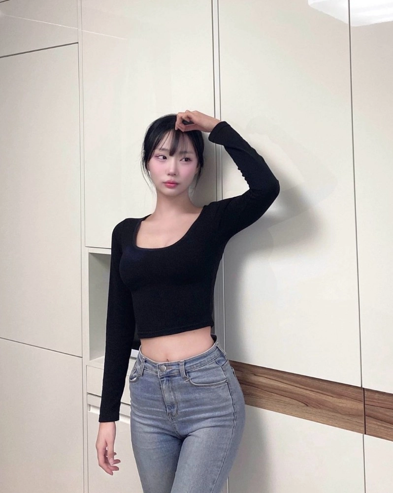 슬랜더녀 비키니 공개 후방주의