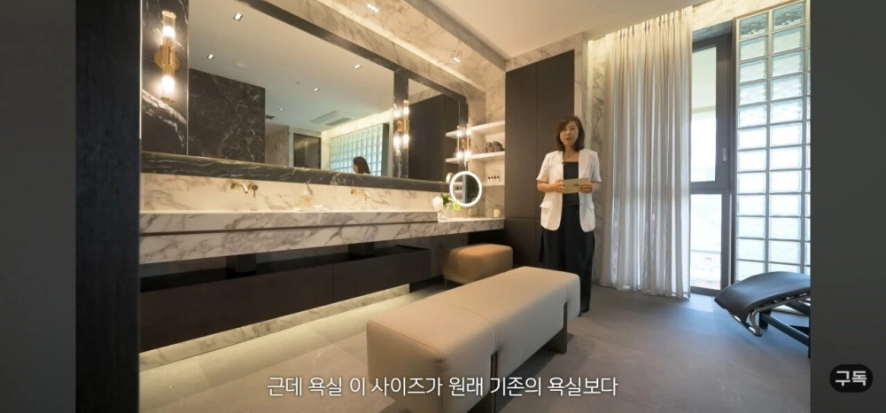 유튜브에 최초로 공개된 매매가 300억 에테르노 청담 내부