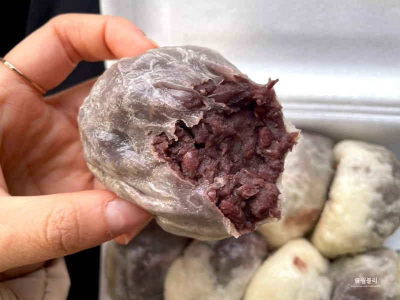 부산에서 파는 만찐두빵