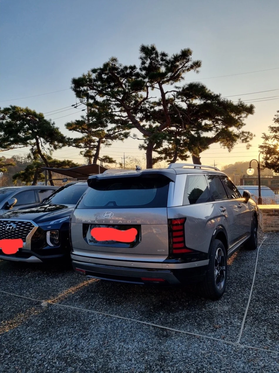 팰리세이드 풀체인지 7인승 실물사진