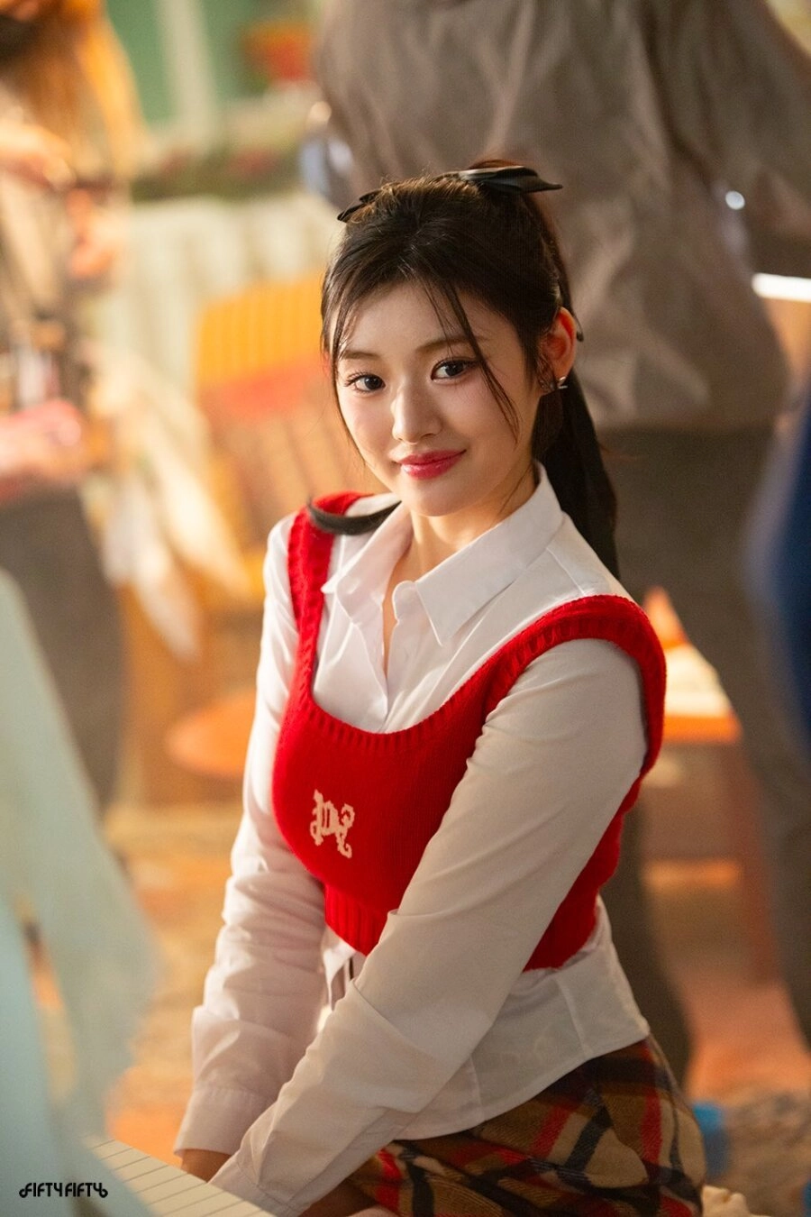 피프티피프티 평균 비주얼을 올린 멤버