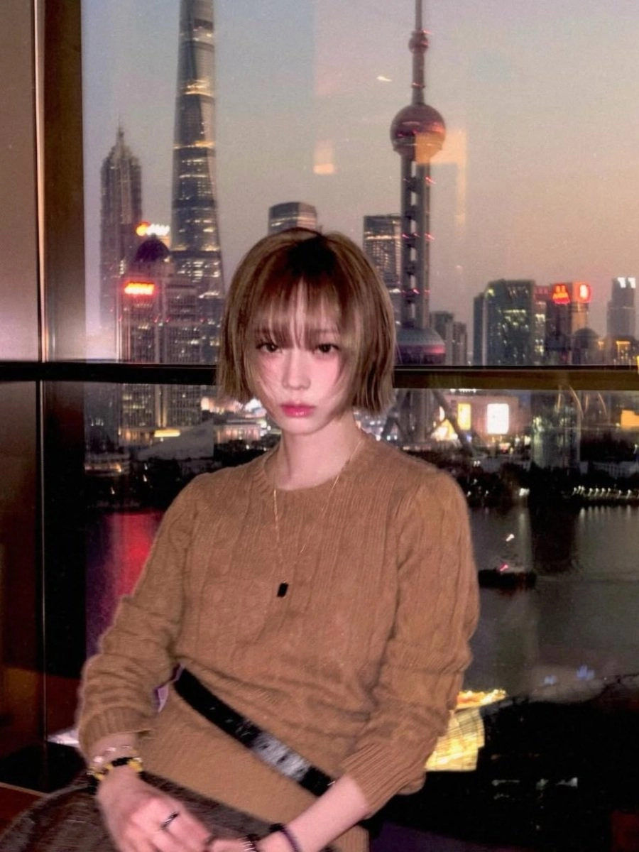 최근머리가 진짜 찰떡인 에스파 윈터 근황