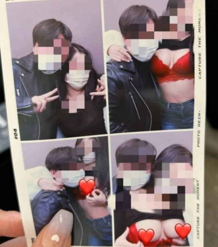 야한 처자들이 찍는 인생네컷 이용 방법 꼭노 후방주의