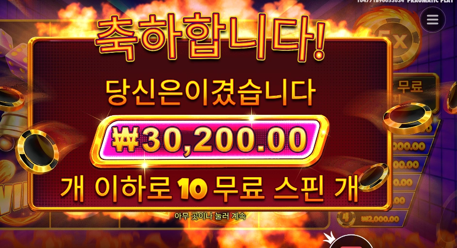 캐시 칩스 １０스핀