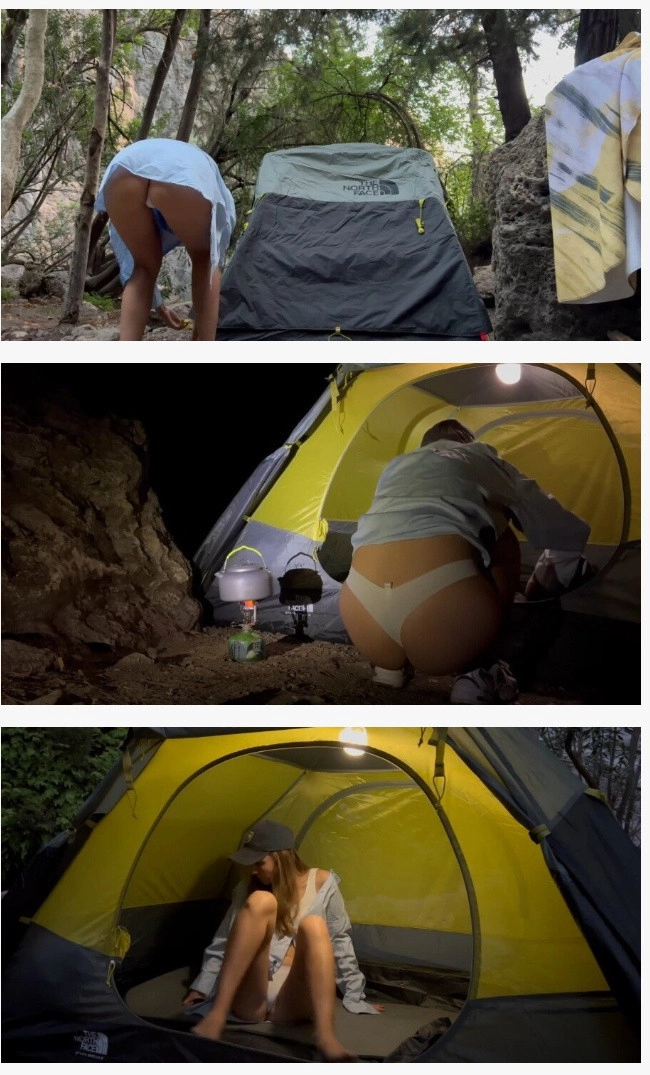 기본 옵션으로 보여준다는 캠핑 유튜버 팬티